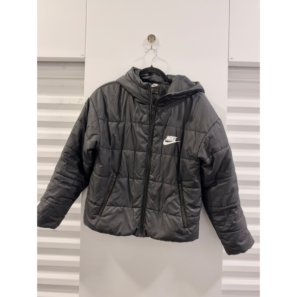 Nike Sportswear Therma-FIT Repel Hooded Puffer Jacket Black CZ1466-010 Womens XS